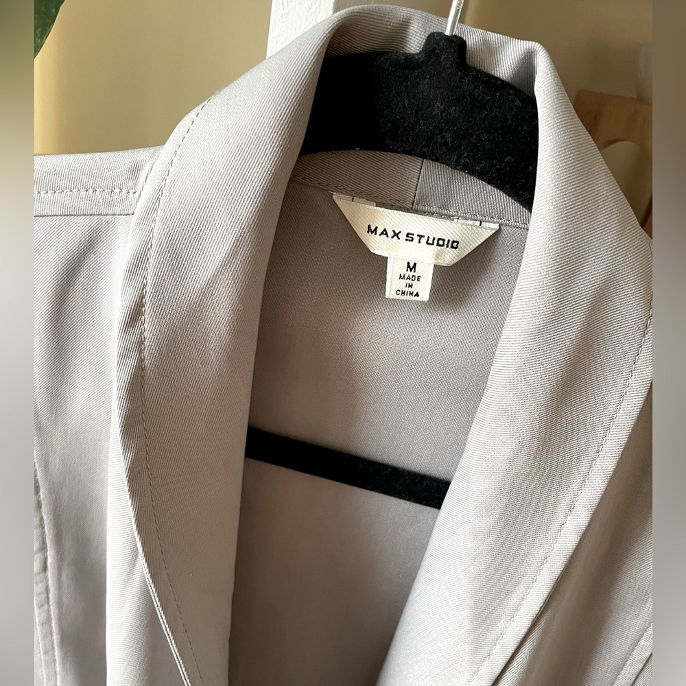 Max Studio Draped Blazer